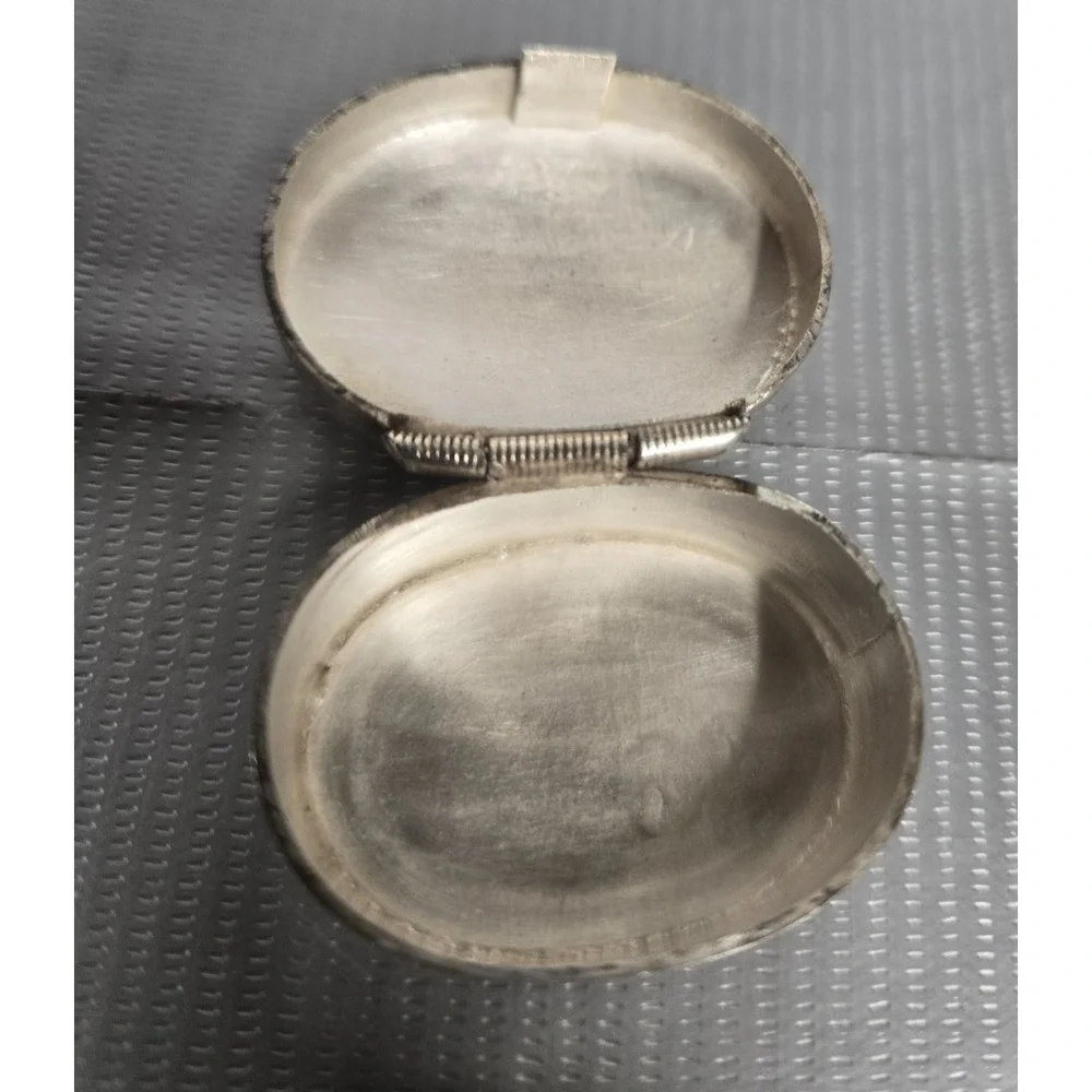 Antique Mexican  Vintage Sterling Silver 1.5